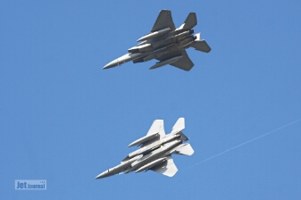 F-15D im Überflug null