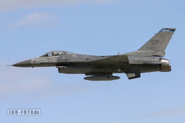 AF91-0421, F-16C, US Air Force 
