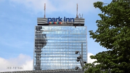Hotel Park Inn und ein Teil vom Fernsehturm ehemals, Hotel Stadt Berlin, 2024