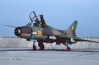 81 gelb, Su-17UM3, GSSD der Soviet Air Force null