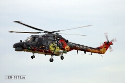 JetJournal Foto der Woche 11-2024 Sea Lynx Mk.88 der Deutschen Marine, 83+26, Display in Bienenfarm EDOI