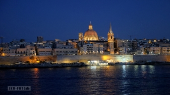 Valetta in der Dämmerung null